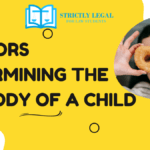 Factors Determining the Custody of a Child Factors Determining the Custody of a Child